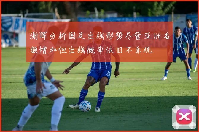 谢晖分析国足出线形势尽管亚洲名额增加但出线概率依旧不乐观